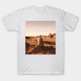 The Martian Quote T-Shirt